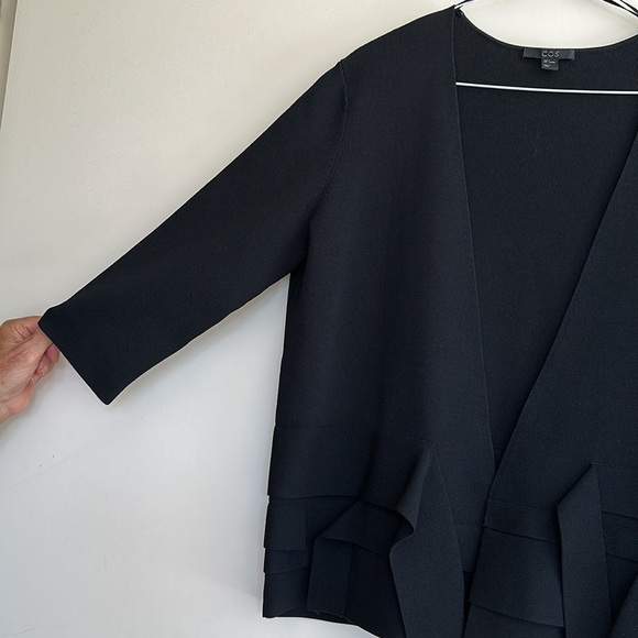 COS Black knit jacket - Picture 2 of 9